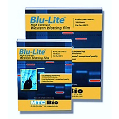 MTC-Bio BluBlot HS Autoradiography film, 5x7in, 100 sheets/box, 1/pack